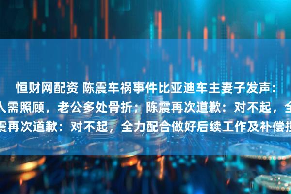 恒财网配资 陈震车祸事件比亚迪车主妻子发声：家里两个孩子，四个老人需照顾，老公多处骨折；陈震再次道歉：对不起，全力配合做好后续工作及补偿损失